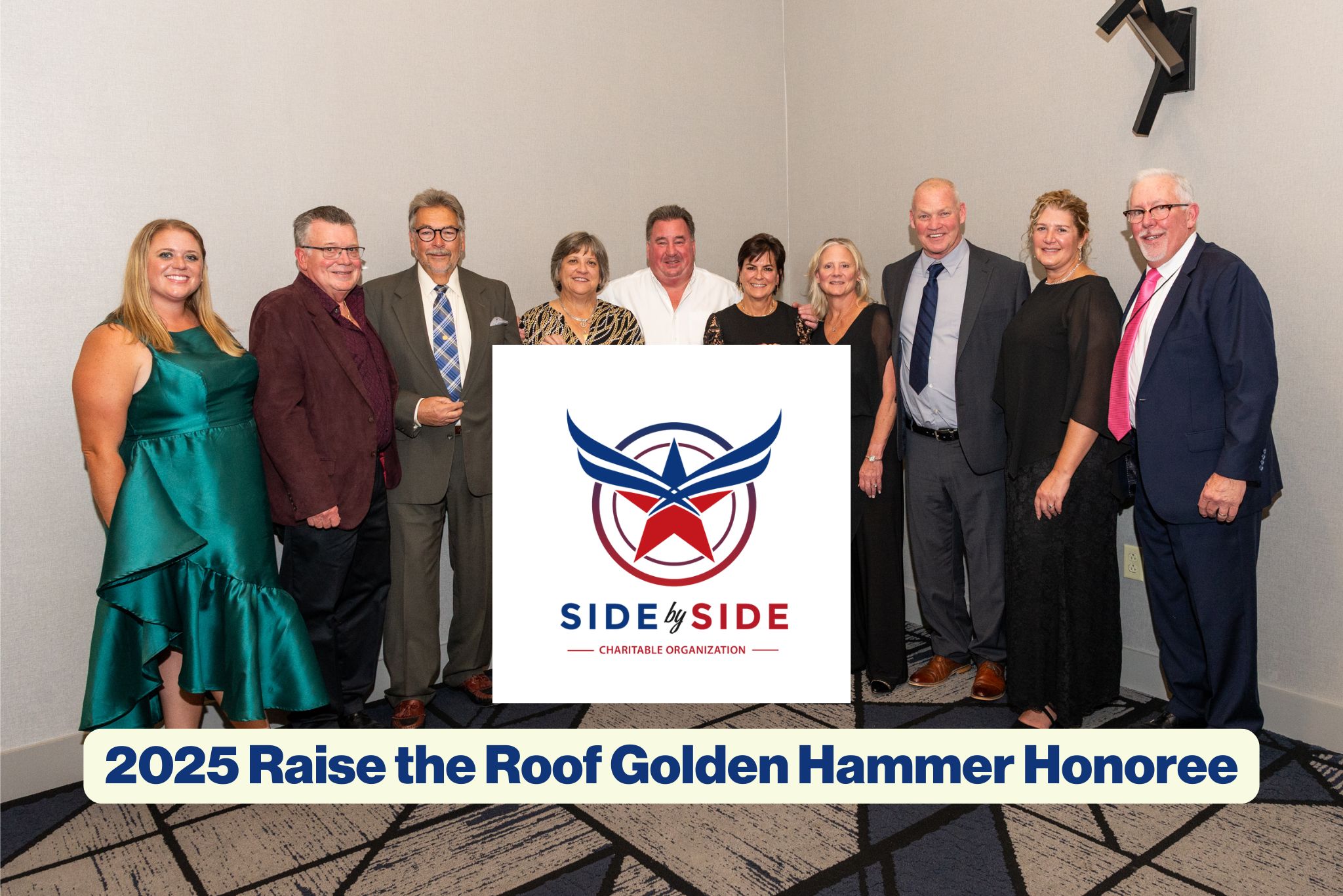 2025 Raise The Roof Golden Hammer Honoree