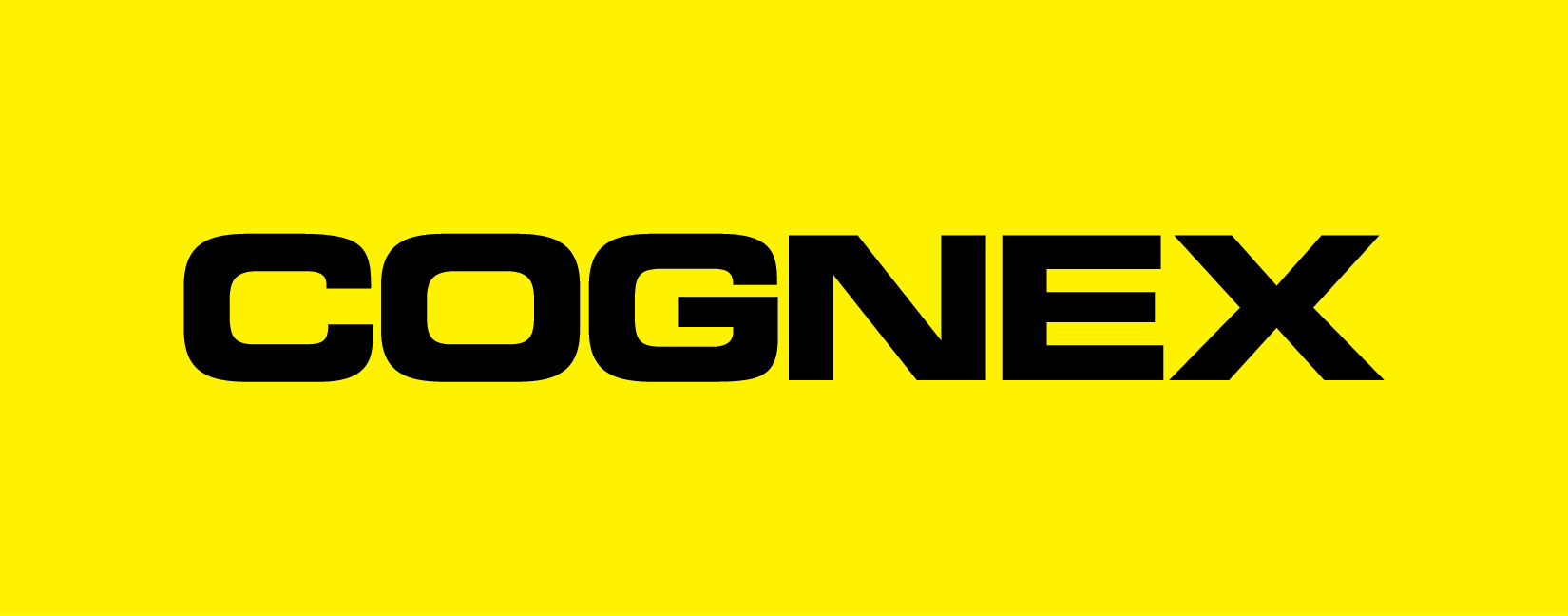 Cognex Logo YellowBG