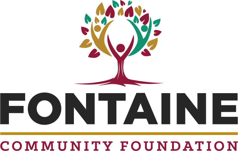 Fontaine Community Foundation Stacked On Light